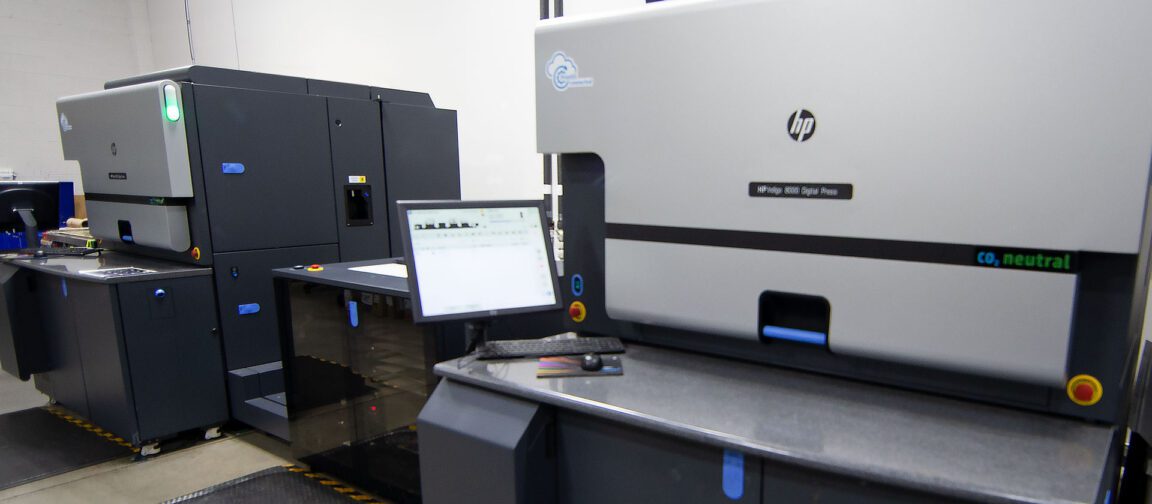 HP digital label printing presses