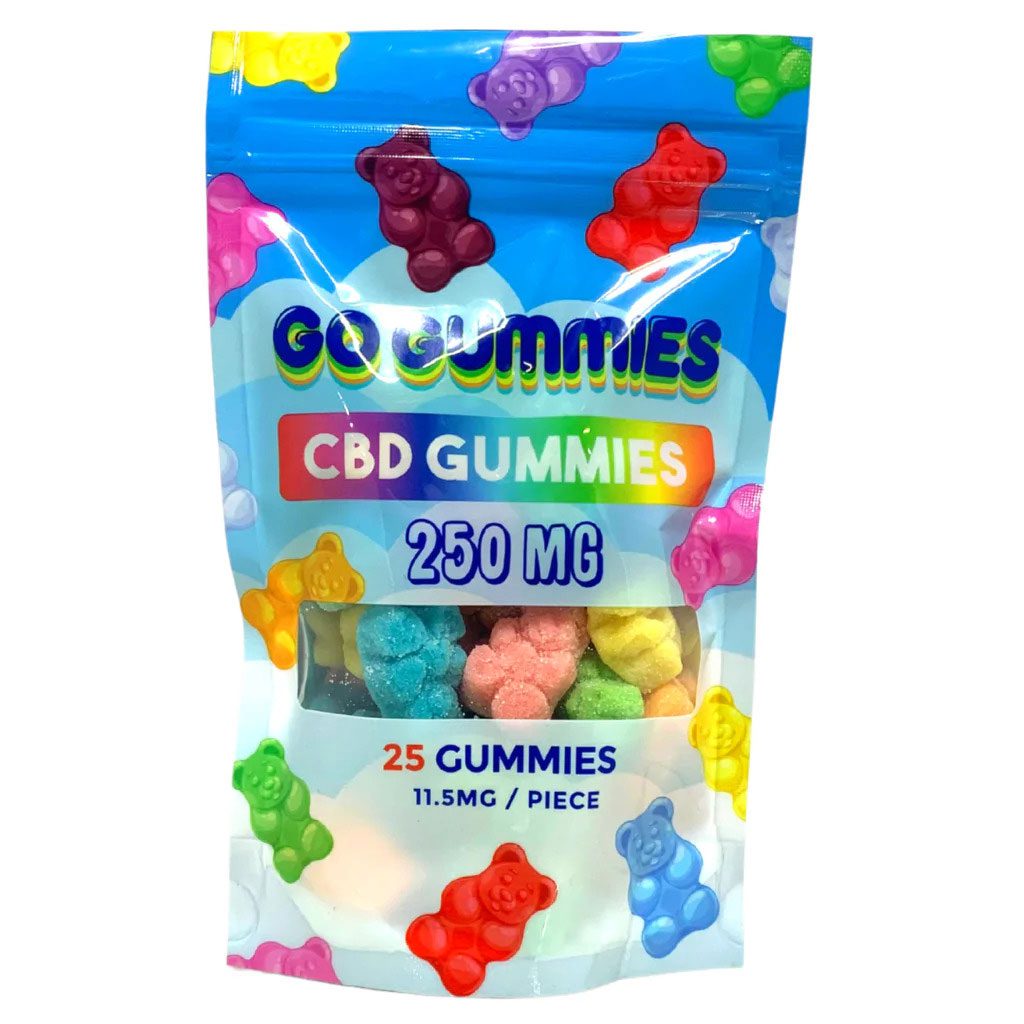 flexible packaging for CBD gummies