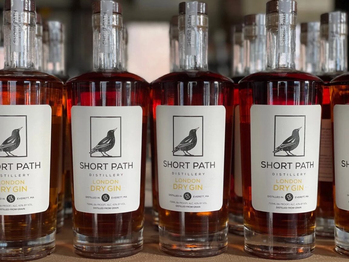 Short Path Distilleries product packaging